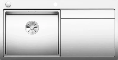 blanco divon ii 5 s if 521659 keukenspoelbak links rvs vlakbouw of opbouw excenter 1