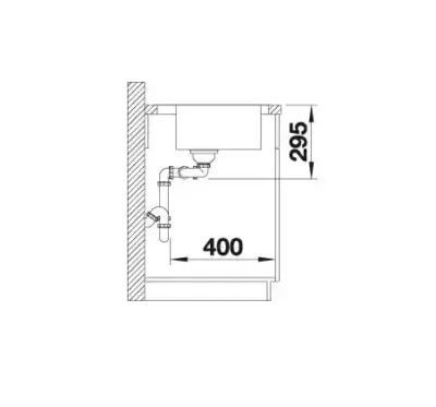 blanco divon ii 8 if 521663 dubbele keukenspoelbak rvs inclusief draaiknopbediening vlakbouw of opbouw excenter 6
