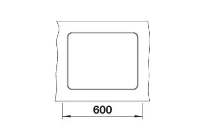 blanco etagon 500 f 526348 enkele keukenspoelbak silgranit cafe inclusief rails vlakbouw 4