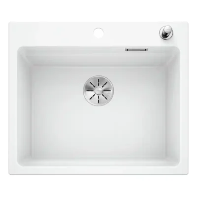 blanco etagon 6 524533 silgranit keukenspoelbak wit inclusief rails opbouw excenter 3