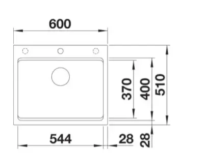 blanco etagon 6 524533 silgranit keukenspoelbak wit inclusief rails opbouw excenter 4