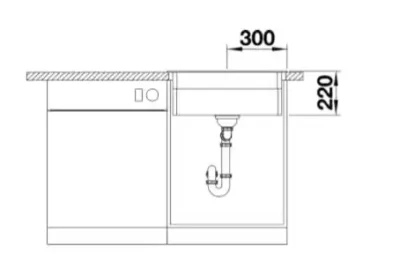 blanco etagon 6 524533 silgranit keukenspoelbak wit inclusief rails opbouw excenter 6