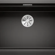 blanco etagon 700 u 525891 keukenspoelbak silgranit zwart inclusief rails onderbouw 1