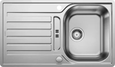 blanco lantos 45 s if 519717 keukenspoelbak rvs vlakbouw of opbouw excenter 1