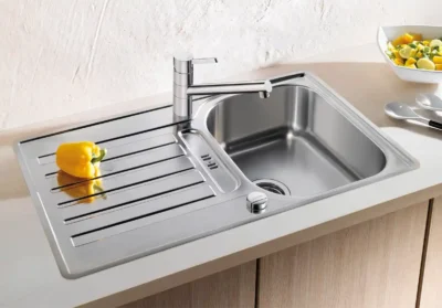 blanco lantos 45 s if 519717 keukenspoelbak rvs vlakbouw of opbouw excenter 2
