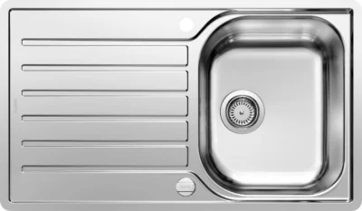 blanco lantos 45 s if salto 519707 keukenspoelbak rvs omkeerbaar vlakbouw of opbouw excenter 1
