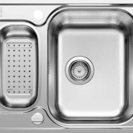 blanco lantos 6 if 516676 anderhalve keukenspoelbak rvs omkeerbaar vlakbouw of opbouw excenter 1