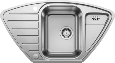 blanco lantos 9 e if 516277 keukenspoelbak rvs vlakbouw of opbouw excenter 1