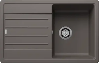 blanco legra 45 s 527268 keukenspoelbak silgranit vulkaangrijs omkeerbaar opbouw 1