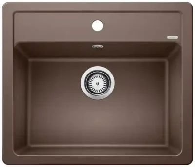 blanco legra 6 523337 enkele keukenspoelbak silgranit cafe opbouw 1