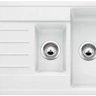 blanco legra 6 s 522209 anderhalve keukenspoelbak silgranit wit omkeerbaar opbouw 1