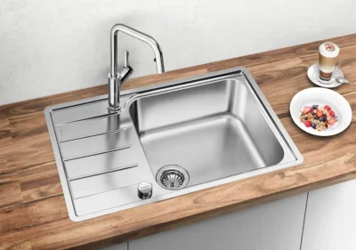 blanco lemis xl 6 s if compact 525110 rvs keukenspoelbak omkeerbaar vlakbouw of opbouw excenter 2