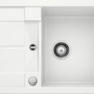 blanco metra 45 s compact 519576 enkele keukenspoelbak silgranit wit omkeerbaar opbouw excenter 1