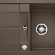 blanco metra 45 s f 519088 keukenspoelbak silgranit cafe omkeerbaar vlakbouw of onderbouw excenter 1