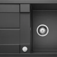 blanco metra 5 s f 519097 keukenspoelbak silgranit antraciet omkeerbaar vlakbouw of onderbouw excenter 1