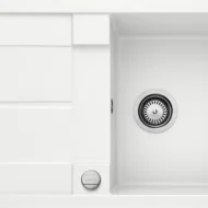 blanco metra 5 s f 519099 keukenspoelbak silgranit wit omkeerbaar vlakbouw of onderbouw excenter 1