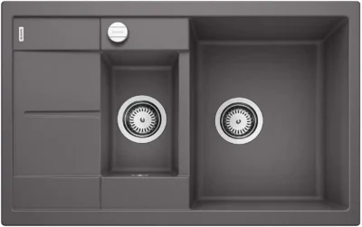 blanco metra 6 s compact 518876 rotsgrijs keukenspoelbak silgranit omkeerbaar onderbouw of opbouw excenter 1