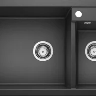 blanco metra 9 513273 anderhalve keukenspoelbak links silgranit antraciet onderbouw of opbouw 1