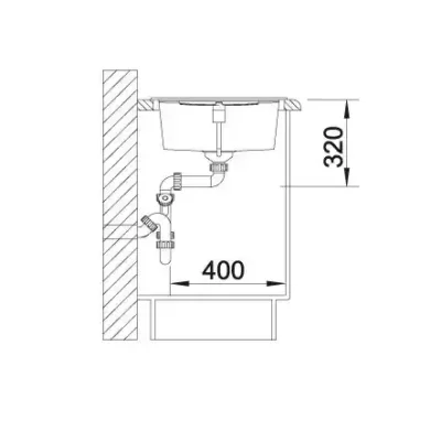 blanco metra xl 6 s 517360 keukenspoelbak silgranit tartufo omkeerbaar onderbouw of opbouw excenter 6