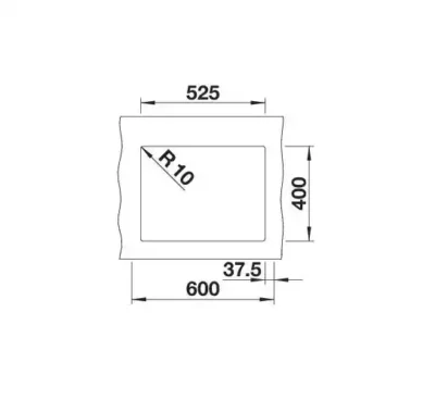 blanco metra xl 6 s 527306 keukenspoelbak silgranit vulkaangrijs omkeerbaar onderbouw of opbouw excenter 4