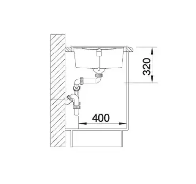 blanco metra xl 6 s 527306 keukenspoelbak silgranit vulkaangrijs omkeerbaar onderbouw of opbouw excenter 6