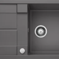 blanco metra xl 6 s f 518883 enkele keukenspoelbak silgranit rotsgrijs omkeerbaar vlakbouw of onderbouw excenter 1