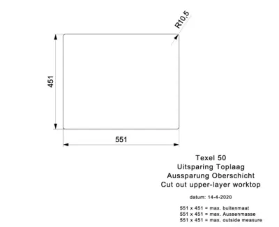 blanco metra xl 6 s f 527308 enkele keukenspoelbak silgranit vulkaangrijs omkeerbaar vlakbouw of onderbouw excenter 4