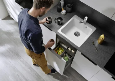 blanco naya 45 526574 enkele keukenspoelbak silgranit wit opbouw 3