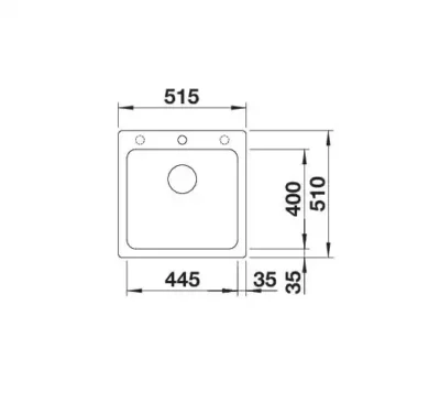 blanco naya 5 527127 enkele keukenspoelbak silgranit zacht wit opbouw 4