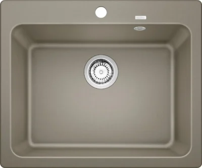 blanco naya 6 519644 enkele keukenspoelbak silgranit tartufo opbouw 1