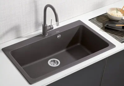 blanco naya xl 9 527316 keukenspoelbak silgranit vulkaangrijs onderbouw of opbouw 2