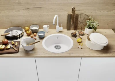 blanco rondo 515028 keukenspoelbak rond silgranit cafe opbouw 3