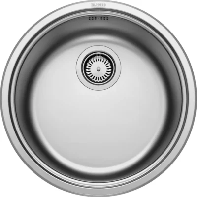 blanco rondosol 513306 46 cm keukenspoelbak rvs rond opbouw 1