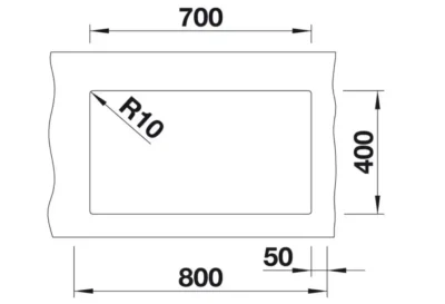 blanco rotan 340 160 u 526096 keukenspoelbak links silgranit zwart onderbouw 5