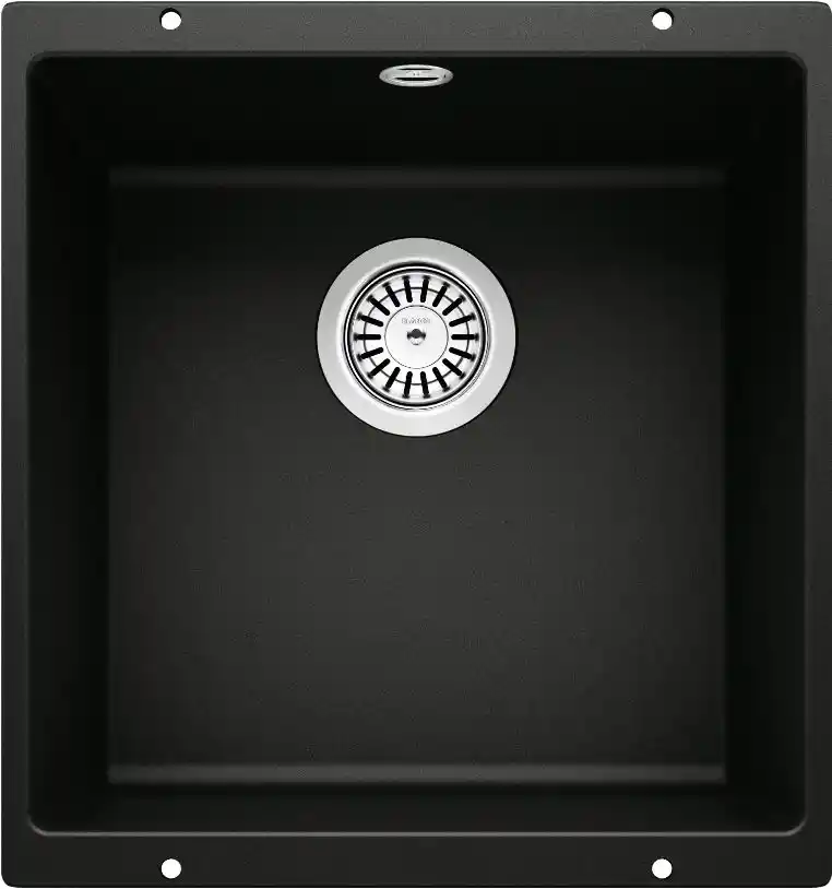 blanco rotan 400 u 526097 keukenspoelbak silgranit zwart onderbouw 1 blanco rotan 400 u 526097 keukenspoelbak silgranit zwart onderbouw 1