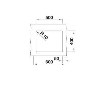 blanco rotan 500 u 521353 keukenspoelbak silgranit cafe onderbouw 4