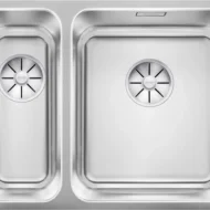 blanco solis 340 180 u 526128 anderhalve keukenspoelbak rechts rvs onderbouw 1