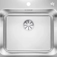 blanco solis 500 if a 526124 enkele keukenspoelbak rvs vlakbouw of opbouw excenter 1