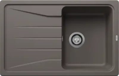 blanco sona 45 s 527332 enkele keukenspoelbak silgranit vulkaangrijs omkeerbaar opbouw 1