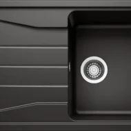blanco sona 5 s 525972 keukenspoelbak silgranit zwart opbouw 1