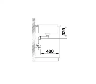 blanco sona 5 s 527334 keukenspoelbak silgranit vulkaangrijs opbouw 6
