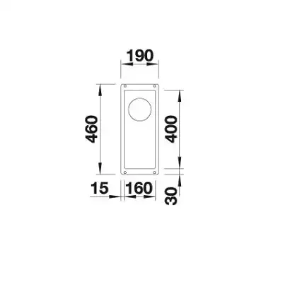 blanco subline 160 u 526799 keukenspoelbak silgranit vulkaangrijs onderbouw 2