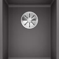 blanco subline 320 u 523407 keukenspoelbak silgranit rotsgrijs onderbouw 1