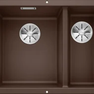 blanco subline 340 160 u 523557 anderhalve keukenspoelbak links silgranit cafe onderbouw 1