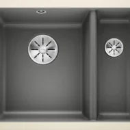 blanco subline 350 150 u 523746 anderhalve keukenspoelbak keramiek basalt onderbouw 1