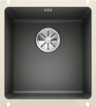 blanco subline 375 u 523731 keukenspoelbak keramiek basalt onderbouw 1