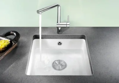 blanco subline 375 u 523732 keukenspoelbak keramiek zwart onderbouw 2