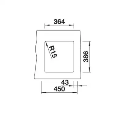 blanco subline 375 u 523732 keukenspoelbak keramiek zwart onderbouw 4