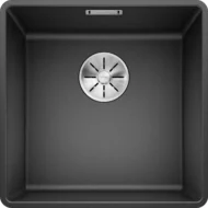 blanco subline 400 f 523475 enkele keukenspoelbak silgranit antraciet vlakbouw 1