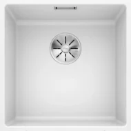 blanco subline 400 u 523426 keukenspoelbak silgranit wit onderbouw 1